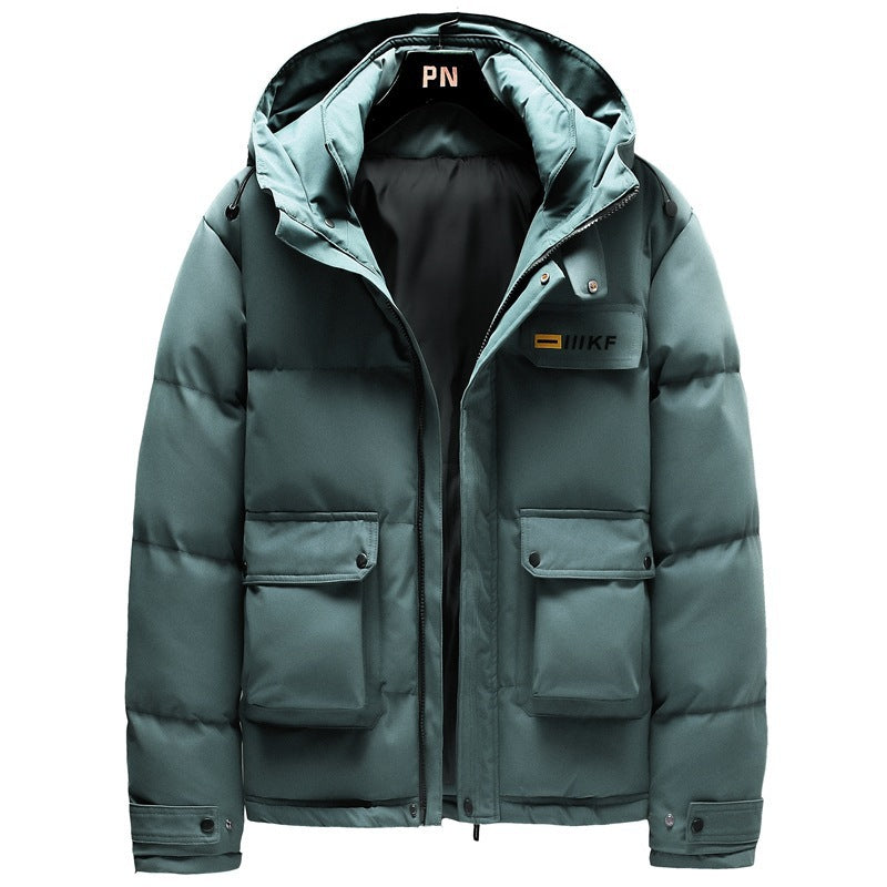 Men's Hooded Padded Down Jacket