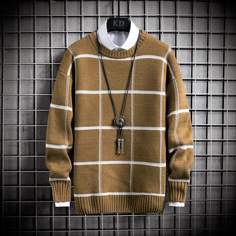 Thickened pullover sweater