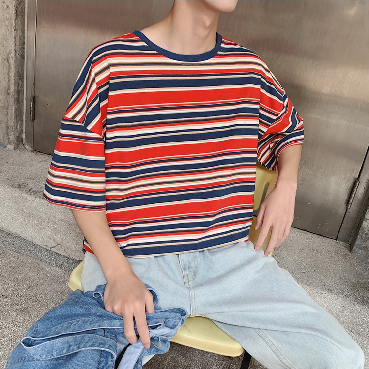 Striped Loose T-shirt