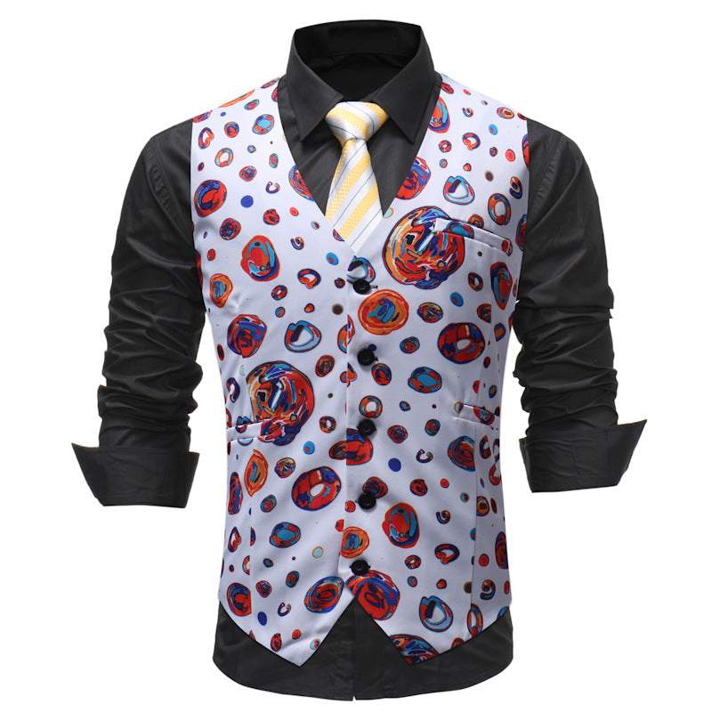 Men's Casual Men's Suit Vest Formal Wear Wedding