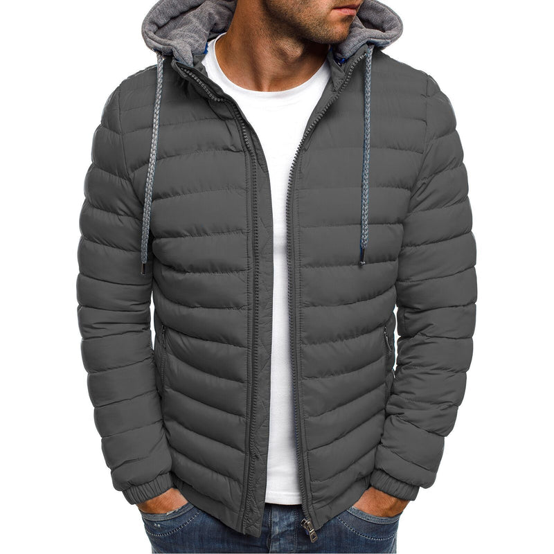 Warm Hooded Casual Cotton Jacket
