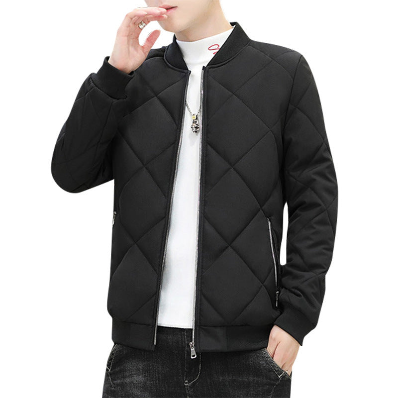 Chaqueta de invierno ligera y acolchada para hombre