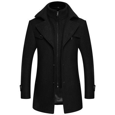 men's Woolen coat