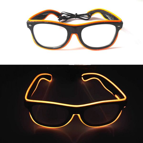 Gafas luminosas decoración de fiesta gafas LED