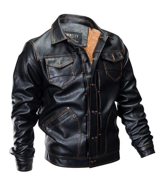 Chaqueta de cuero Vedero para hombre 