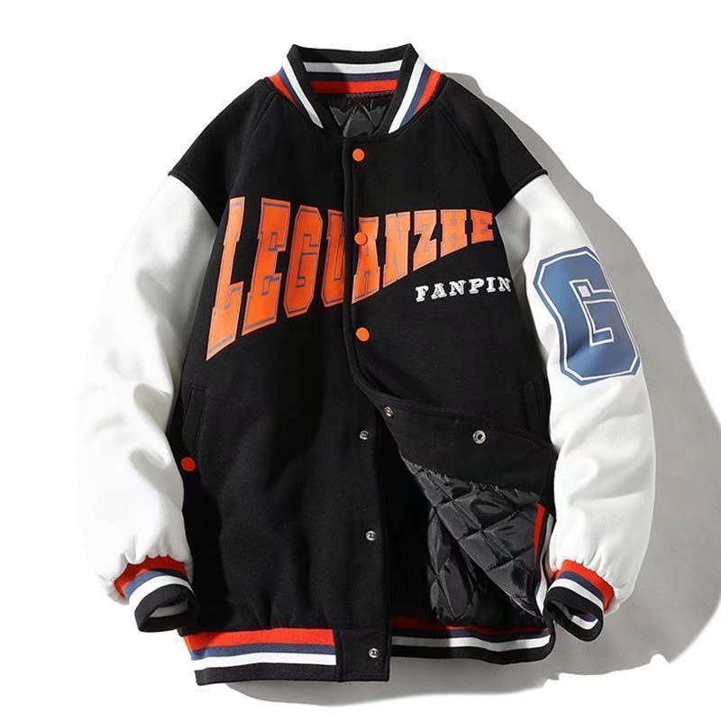 Men's European And American Baseball Jacket