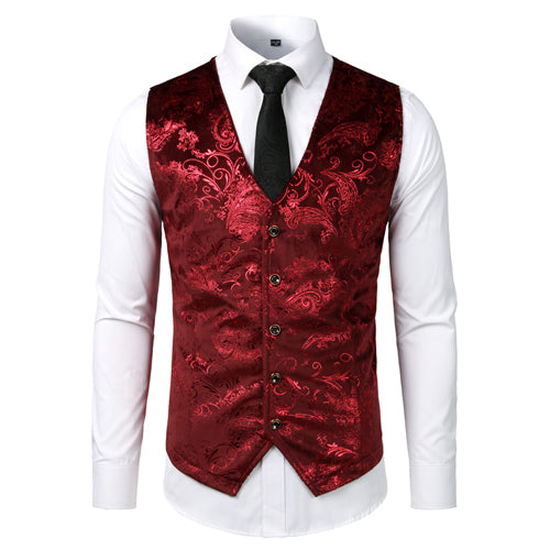 Steampunk Vest Men Suit Gilet Wedding Sleeveless vests