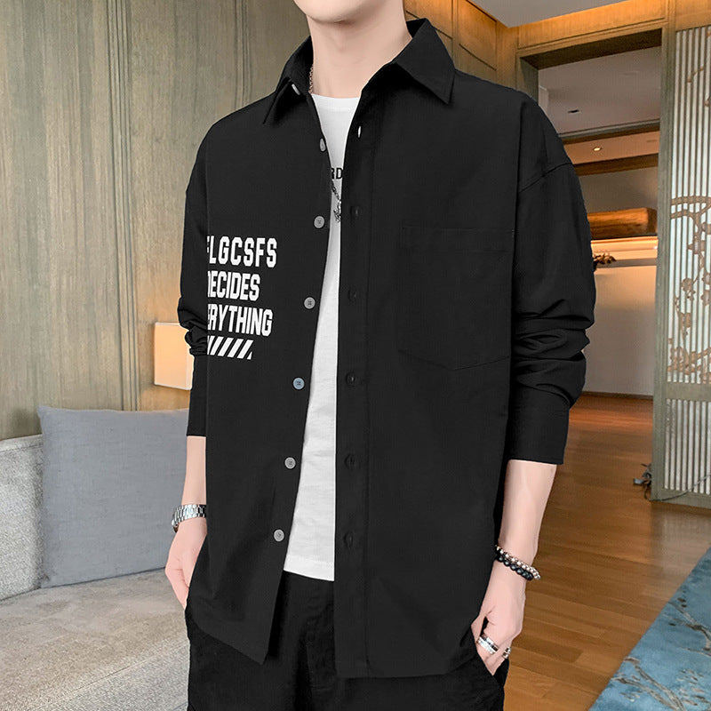 Men's Long-sleeved Casual Shirt