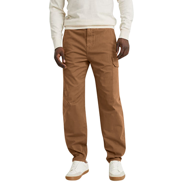 Casual Trousers With Pocket Straight Loose Cargo Pants For Men