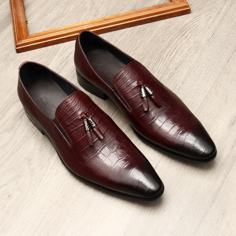 Formal Men Business Dress Pointed Toe Shoes