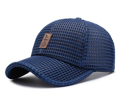 Mesh baseball cap adjustable comfort sunhat