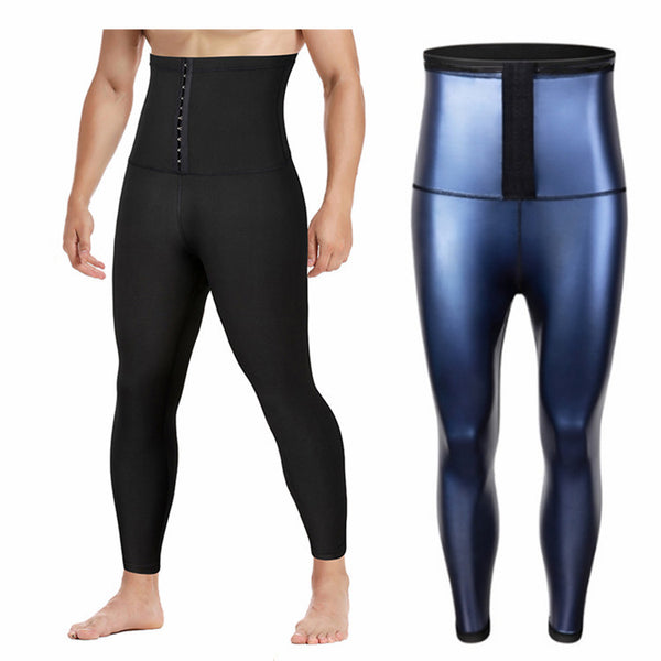 Sweaty Abdomen Waist Shaping Yoga Men's Sports Tights pants