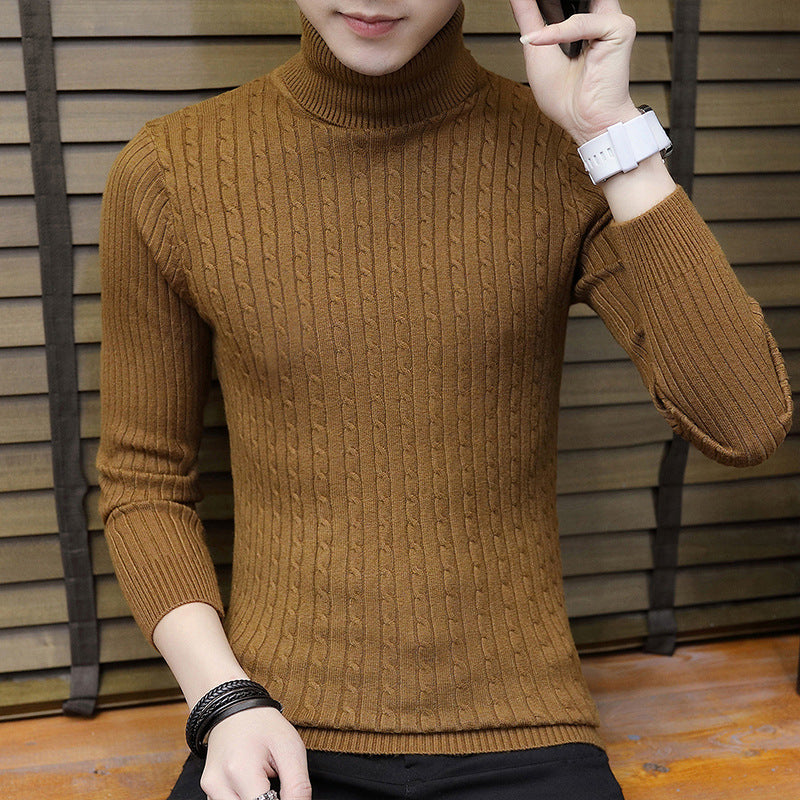 Autumn Style Cross Eight High-neck Trendy Man sweater