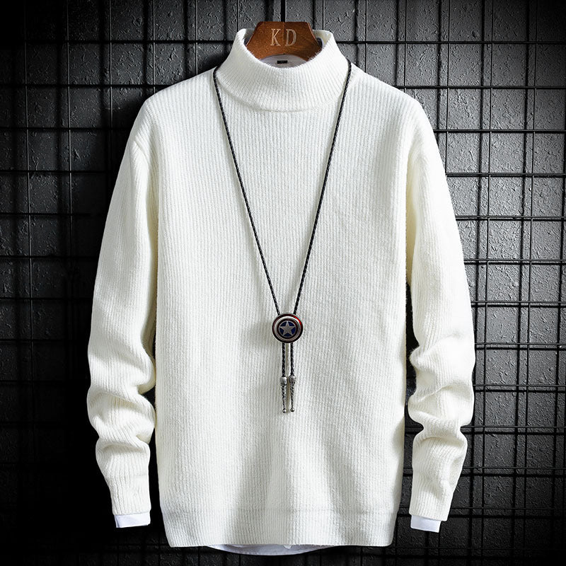 Youth Loose Winter Half Turtleneck Sweater