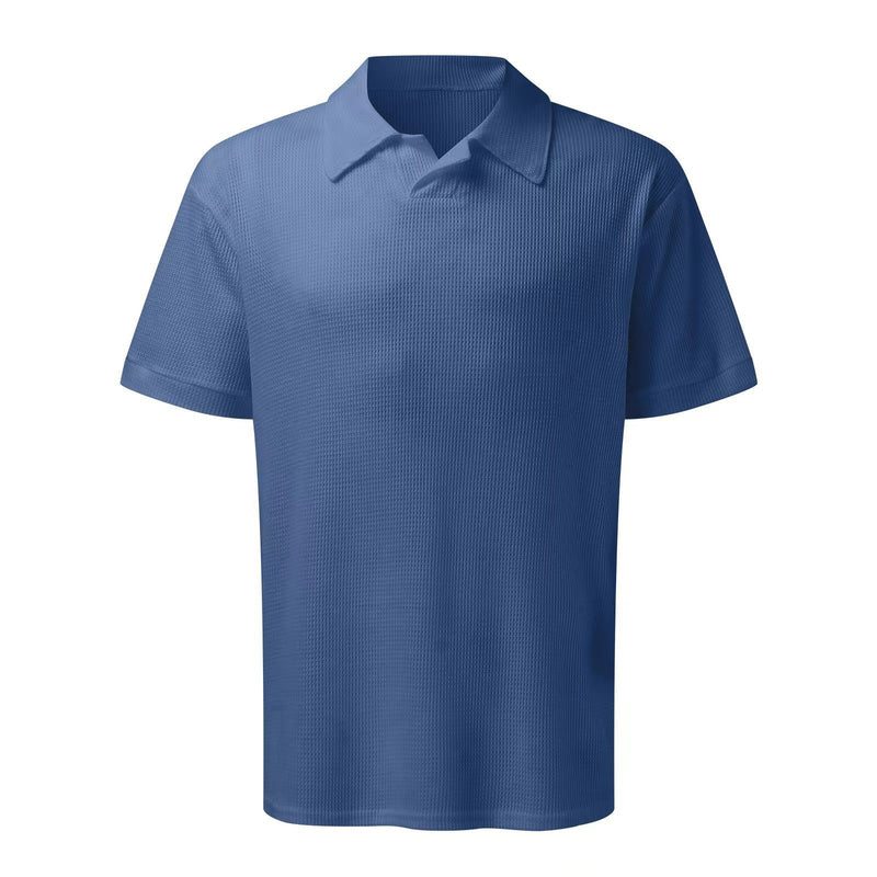 Polo Solapa Manga Corta Conjunto de verano para hombre