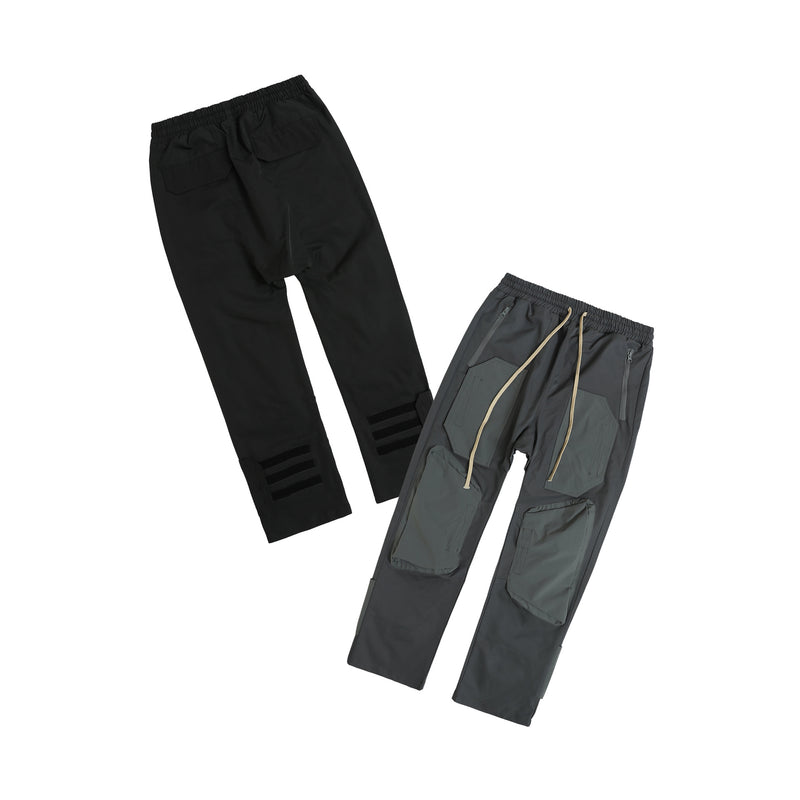 Autumn And Winter Men's Functional Style Different Color Loose Casual Pants