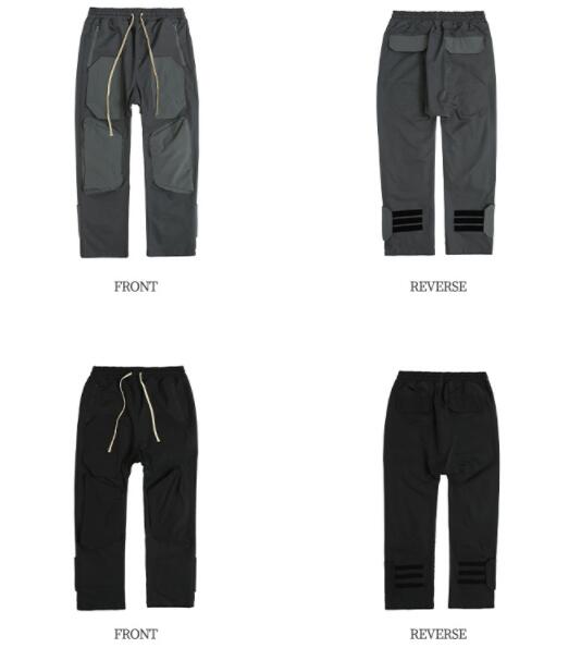 Pantalones casuales sueltos de diferentes colores de estilo funcional de otoño e invierno para hombres