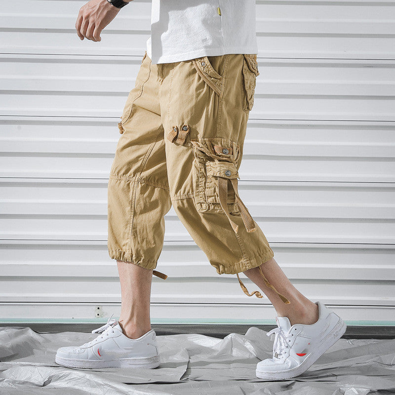 Workwear Shorts Multi-pocket Pants men