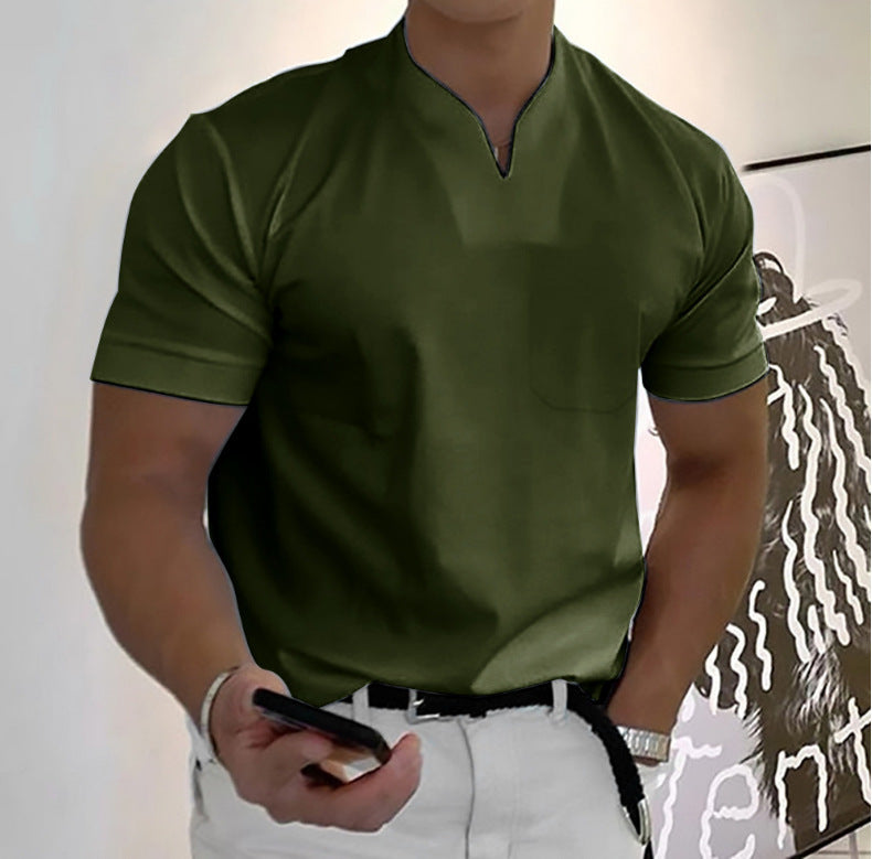 Camisa de manga corta de verano para hombre