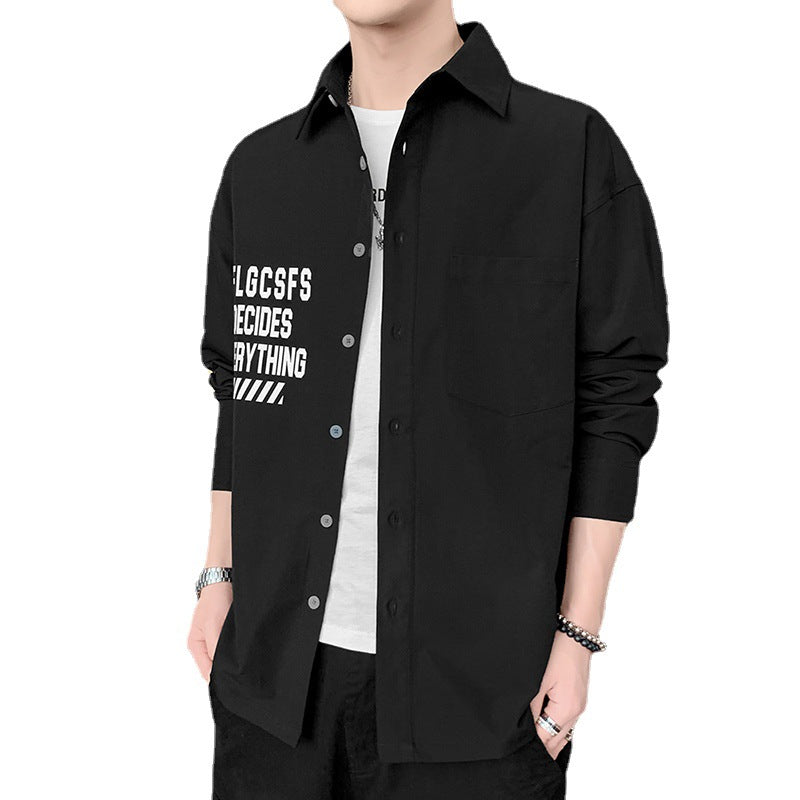 Men's Long-sleeved Casual Shirt