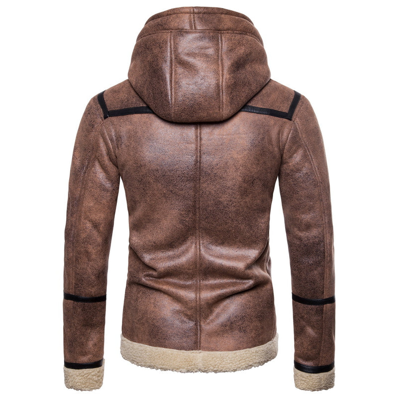 European And American Leather Jacket