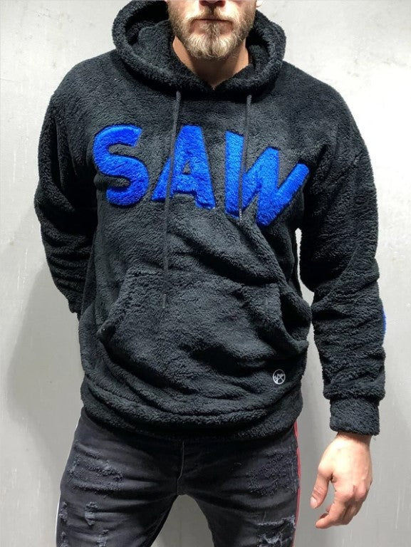 Men's Solid Color Sweatshirt DIY Hoodie