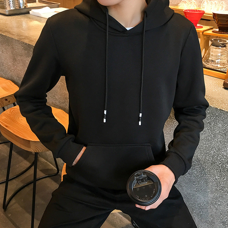 Casual Hooded Fitted Pullover Sweater