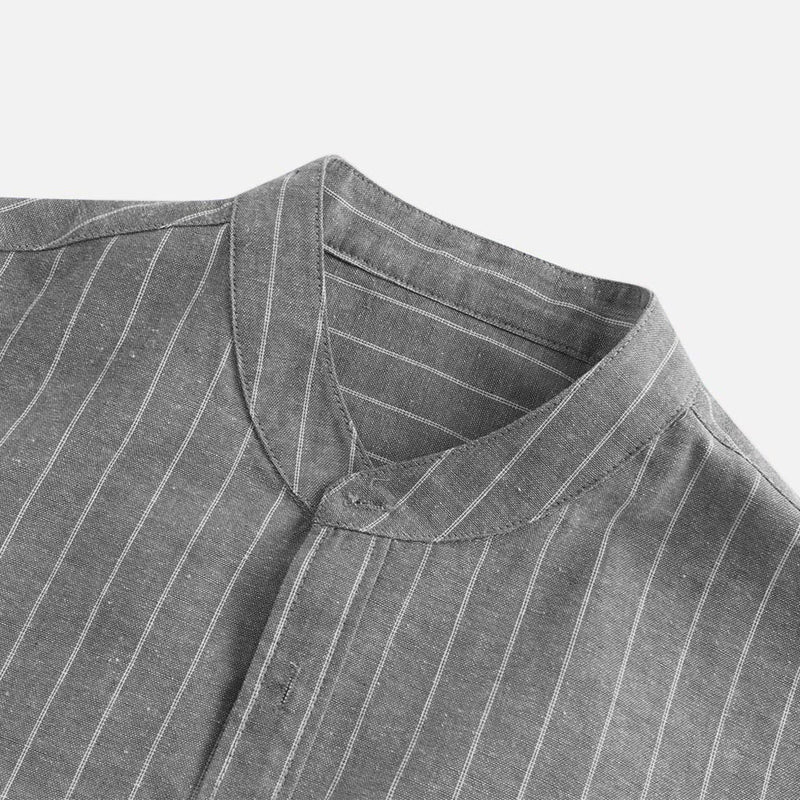 Linen 3/4 Sleeve Men's Shirt