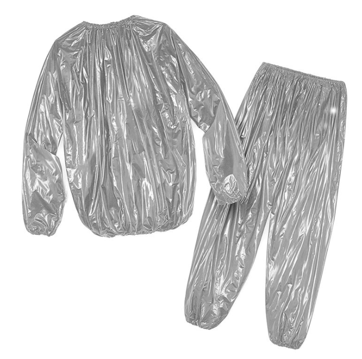 Anti-Rip Weight Loss Sauna Suit PVC Long Sleeve Unisex suit