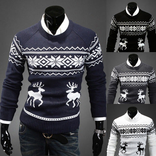 Christmas Sweaters England Style Men Sweater