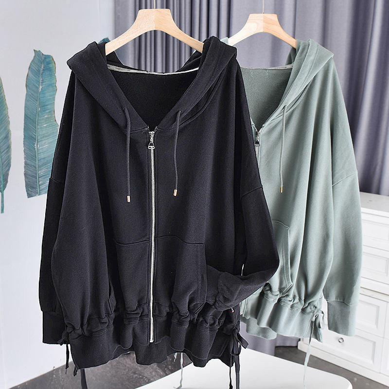 Hooded Cardigan Sweater women