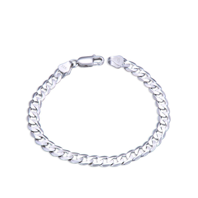 Silver Men's Bracelet Trend Horsewhip