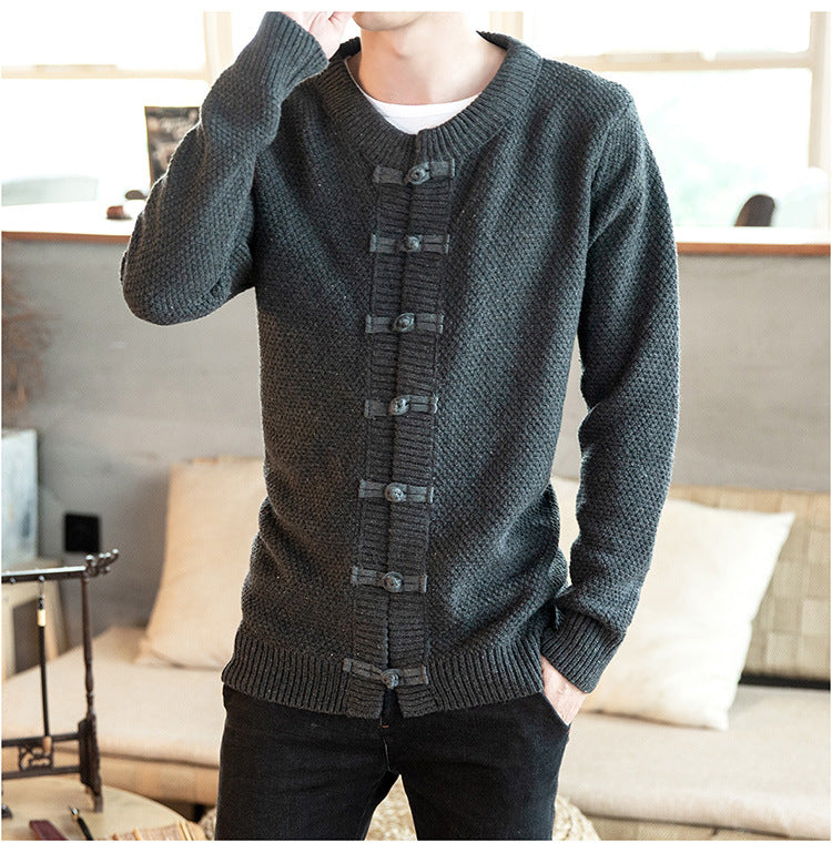 Sweater Men's Knitted Cardigan