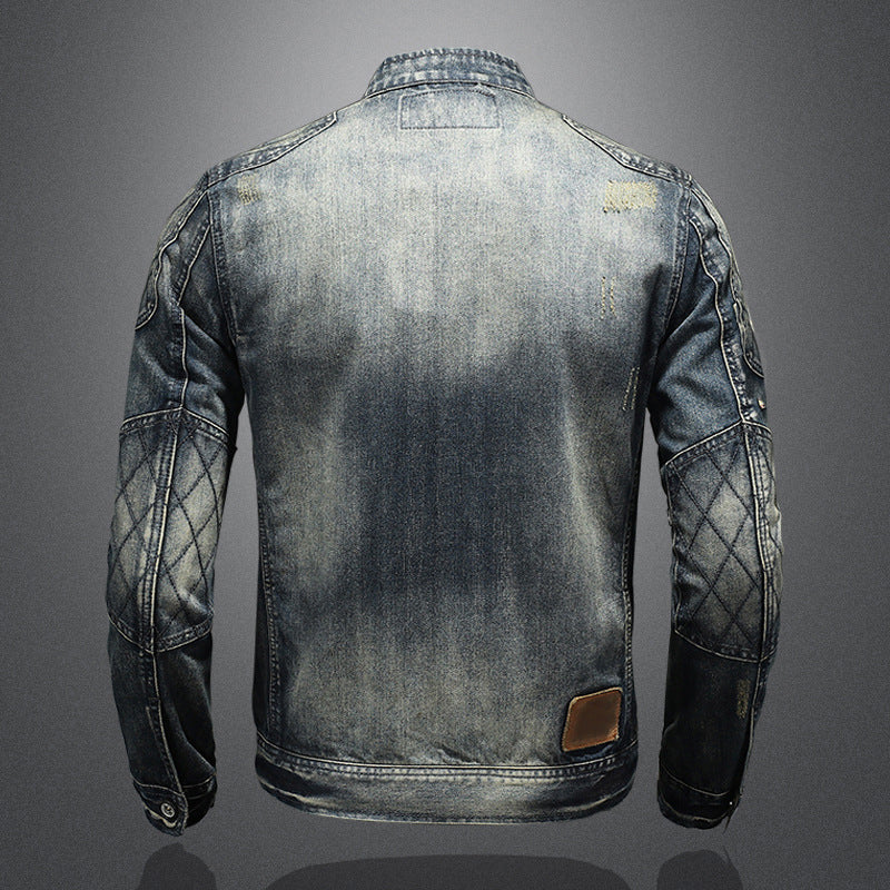 Spring And Autumn Retro Denim Jacket