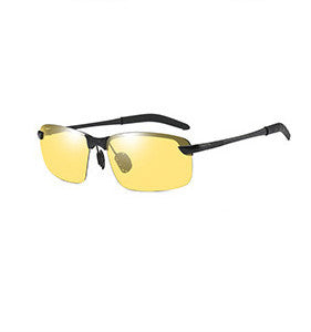 Gafas de conducción para hombre, gafas de sol polarizadas para día y noche, que cambian de color