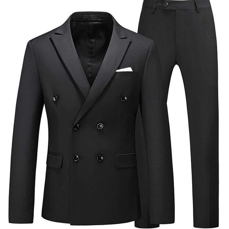 Men 2 Pieces Slim Fit Casual Tuxedo Suit men