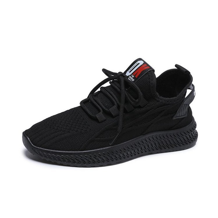 High Platform Sneakers Shoes Black,White Vulcanize Sneakers.Breathable Mesh Comfort Casual