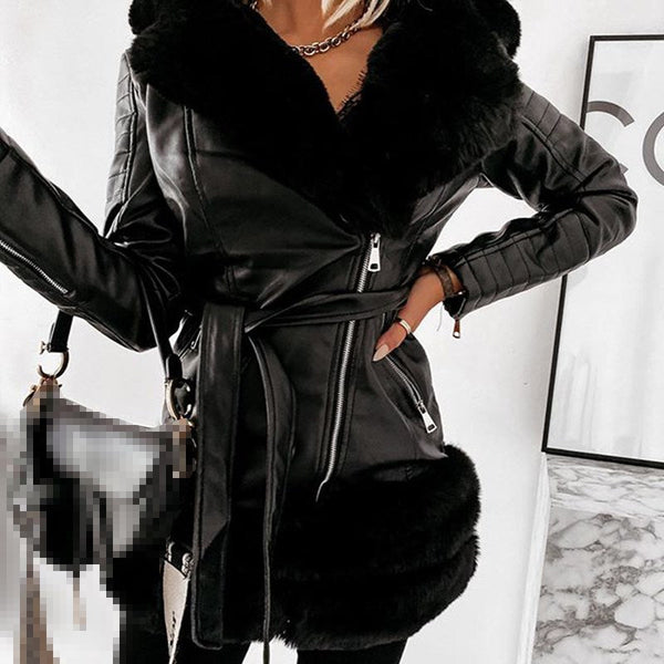 Stylish Leather Jacket Women