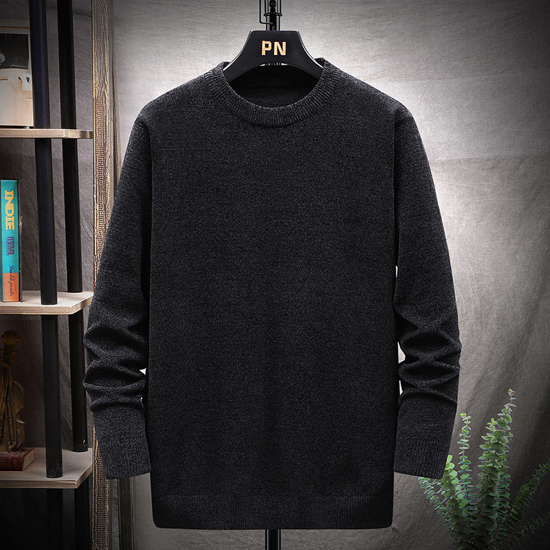 Autumn And Winter Japanese Solid Color Knitted Sweater