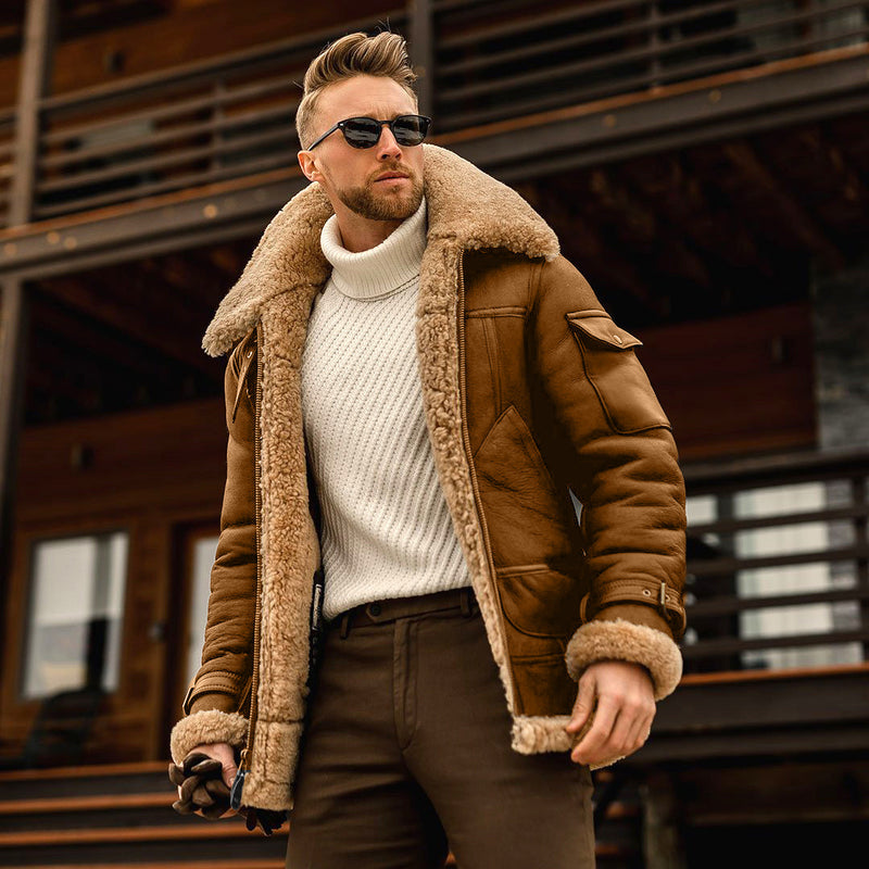 Men's Fur One Winter Coat jacket