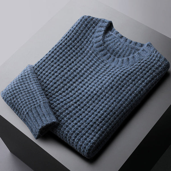 Spring And Autumn Round Neck Sweater For Men