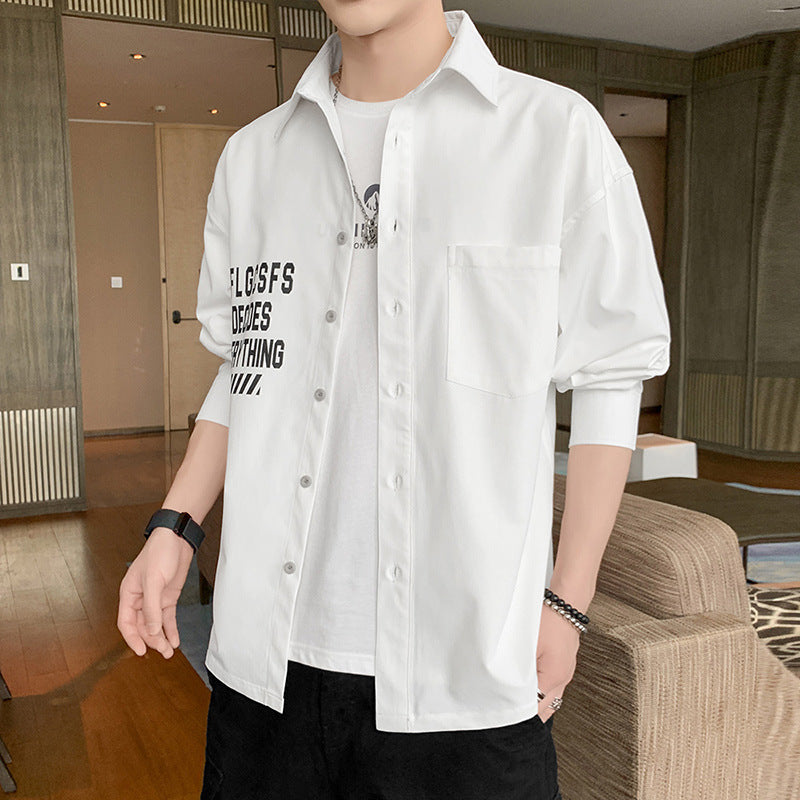 Men's Long-sleeved Casual Shirt