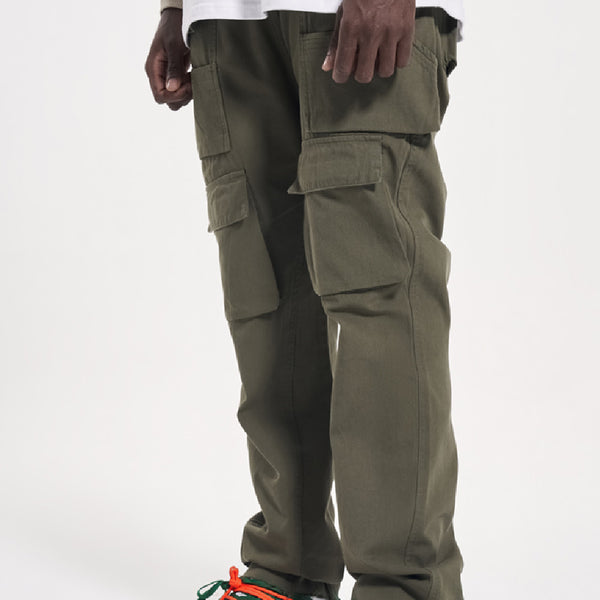Pantalones de hombre lavados desgastados vintage de moda