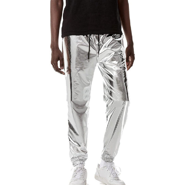 Nuevos pantalones de jogging metalizados