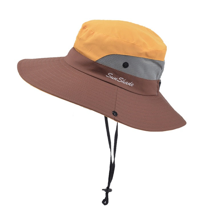 Summer Foldable Sun Fisherman Hat Women