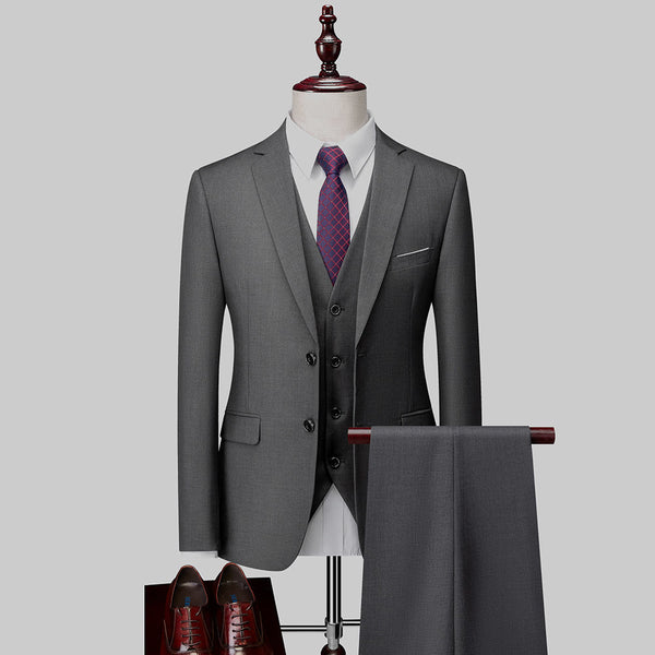 Men's Ruffian Handsome Casual Suit Full Set