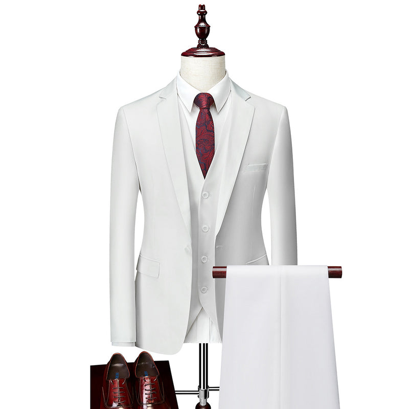 Business Casual Men's Slim Suit