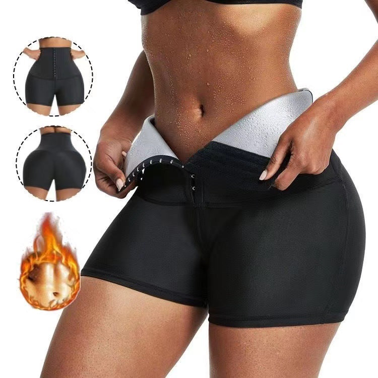 Slimming Pants Waist Trainer Shapewear Tummy Hot Thermo Sweat Leggings