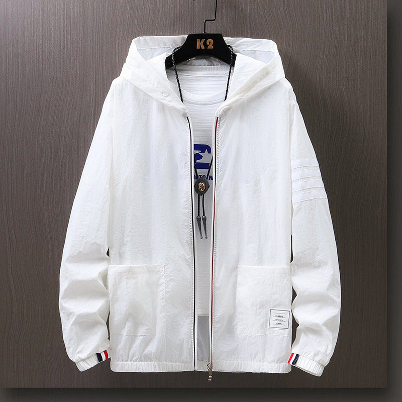 Thin Breathable Outdoor Leisure Ice Silk jacket