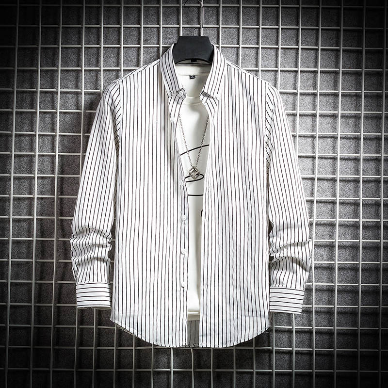 Slim striped Long-sleeved Shirt